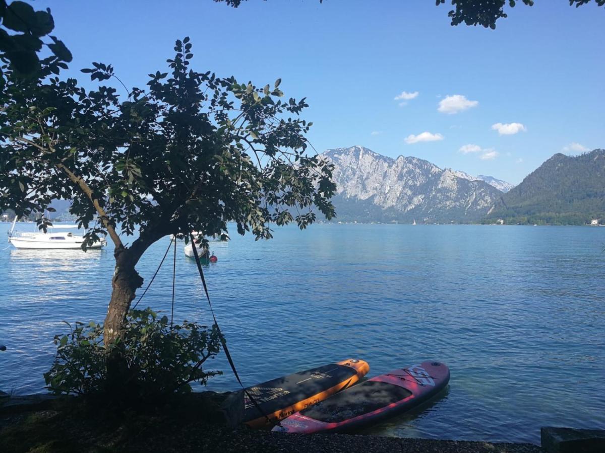 Ferienwohnung Mit Seeblick, Unterach Am Attersse Унтерах-ам-Аттерзе Экстерьер фото