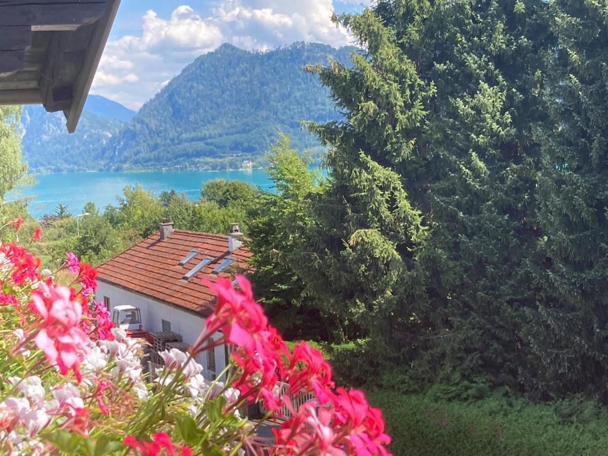 Ferienwohnung Mit Seeblick, Unterach Am Attersse Унтерах-ам-Аттерзе Экстерьер фото